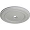 Ekena Millwork Classic Ceiling Medallion (Fits Canopies up to 5 1/2"), 41 1/8"OD x 4"ID x 2 1/8"P, Frost CM41CLFRF - alternate 3